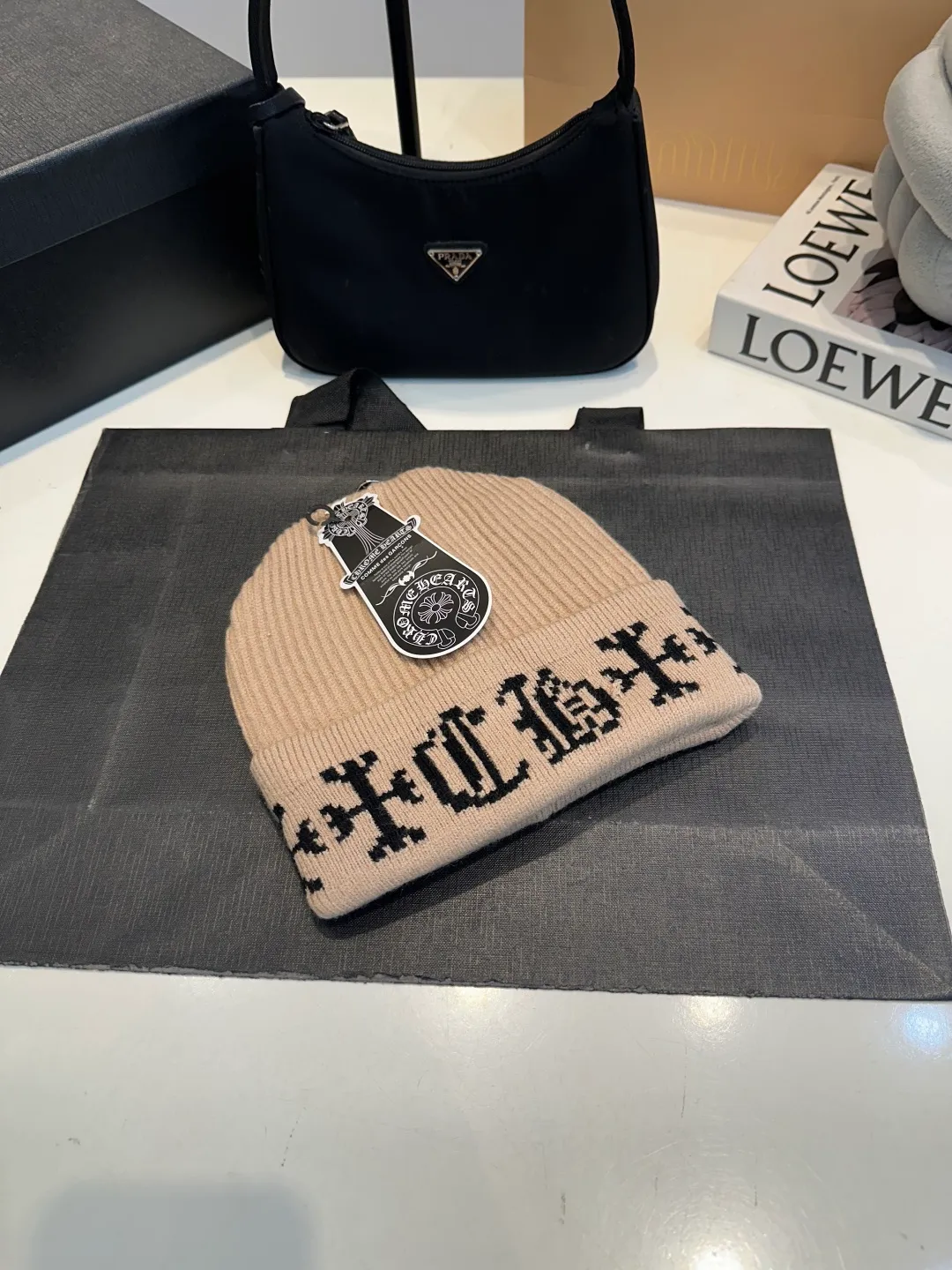 P46 Kroxin's 2025 autumn and winter new style iron-label woolen hat, super popular💖top-notch texture, great for going out on the street!